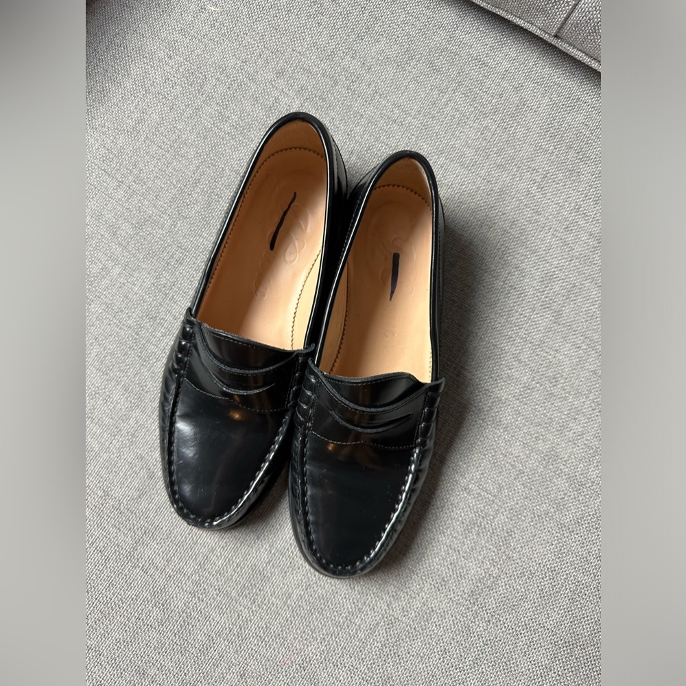 J Crew Winona Penny Loafer - Black - size 6